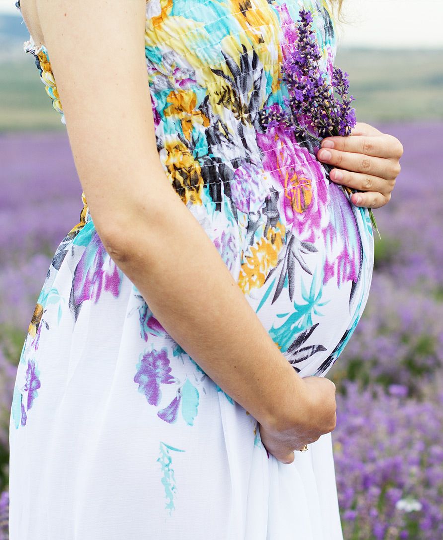 Woman Holding Pregnant Tummy 2 Woman Holding Pregnant Tummy 2